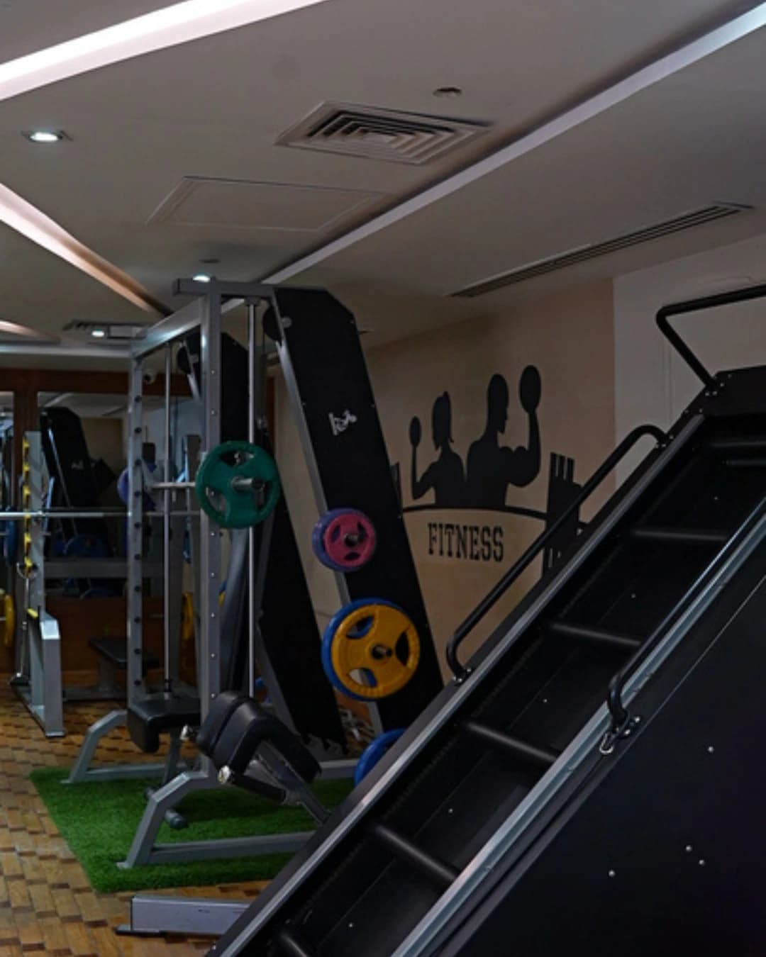 The fitness centre at Royal Swiss Lahore